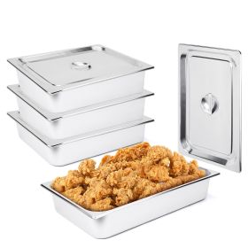 Stainless Steel Pan with Lid (KI02065)
